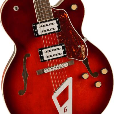 GRETSCH グレッチ G2420 Streamliner Hollow Body with Chromatic II Tailpiece CLRT BRST エレキギター フルアコ ボディアップ画像