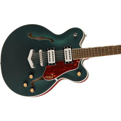 GRETSCH グレッチ G2622 Streamliner Center Block Double-Cut with V-Stoptail CDG エレキギター セミアコースティックギター ボディ斜めアングル画像