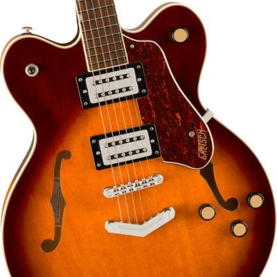 GRETSCH グレッチ G2622 Streamliner Center Block Double-Cut with V-Stoptail FRGLW エレキギター セミアコースティックギター ボディアップ画像