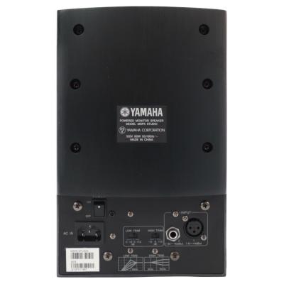 【中古】 スピーカー ヤマハ YAMAHA MSP5 STUDIO パワードモニタースピーカー 1本 アンプ内蔵 67W 本体画像 裏