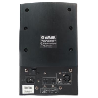 【中古】 スピーカー ヤマハ YAMAHA MSP5 STUDIO パワードモニタースピーカー 1本 アンプ内蔵 67W 本体画像 裏