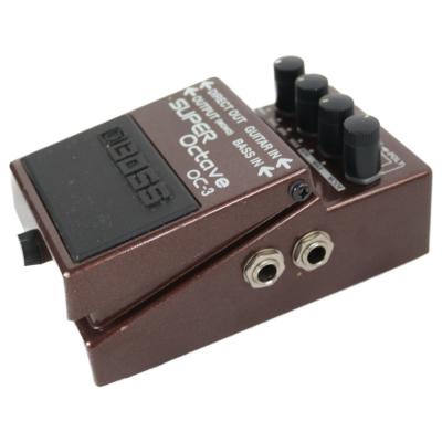 【中古】 スーパーオクターブ エフェクター BOSS OC-3  Super Octave ギターエフェクター オクターバー 本体画像 斜め 