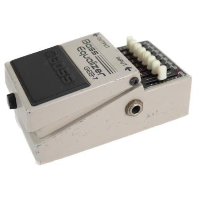 【中古】イコライザー エフェクター BOSS GEB-7 Bass Equalizer ベースエフェクター 本体画像 横 