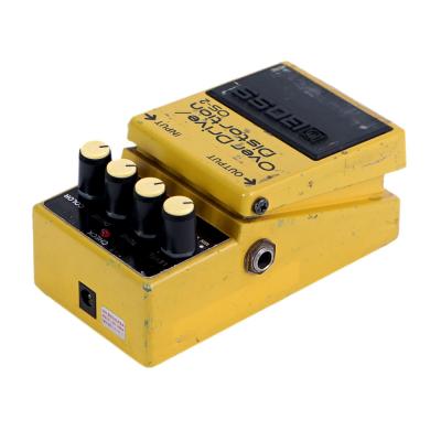 【中古】オーバードライブ ディストーション エフェクター BOSS OS-2 OverDrive Distortion ギターエフェクター 全体