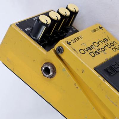 【中古】オーバードライブ ディストーション エフェクター BOSS OS-2 OverDrive Distortion ギターエフェクター 側面