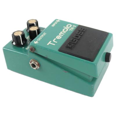 【中古】 トレモロ エフェクター BOSS TR-2 Tremolo ギターエフェクター 本体画像 斜め