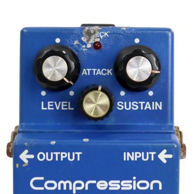 【中古】 コンプレッサー エフェクター BOSS CS-2 Made in Japan Compression Sustainer ギターエフェクター 傷あり