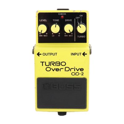 【中古】ターボオーバードライブ エフェクター BOSS OD-2 TURBO OverDrive Made in Japan ボス ギターエフェクター