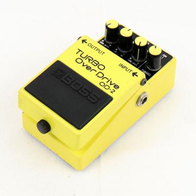 【中古】ターボオーバードライブ エフェクター BOSS OD-2 TURBO OverDrive Made in Japan ボス ギターエフェクター 全体