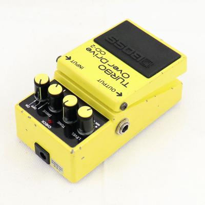 【中古】ターボオーバードライブ エフェクター BOSS OD-2 TURBO OverDrive Made in Japan ボス ギターエフェクター 全体