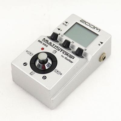 【中古】 マルチエフェクター ZOOM MultiStomp MS-50G ズーム ギターエフェクター 全体