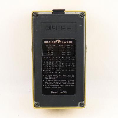 【中古】 オーバードライブ エフェクター BOSS OD-1 Over Drive ギターエフェクター 裏面