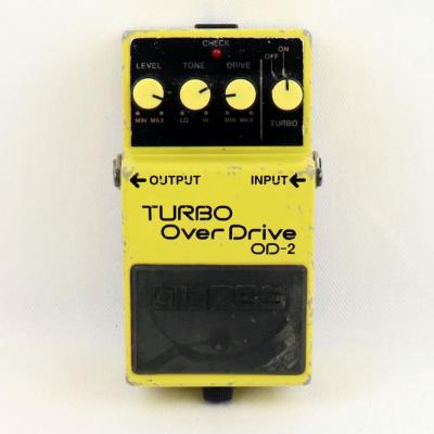 【中古】ターボオーバードライブ エフェクター BOSS OD-2 TURBO OverDrive ボス ギターエフェクター