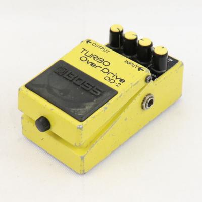 【中古】ターボオーバードライブ エフェクター BOSS OD-2 TURBO OverDrive ボス ギターエフェクター 側面