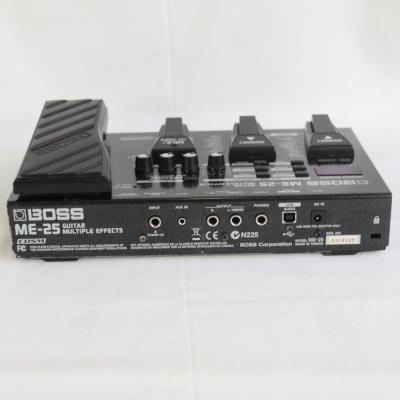 【中古】 ギター用マルチエフェクター BOSS ME-25 ボス マルチエフェクター 入力端子画像