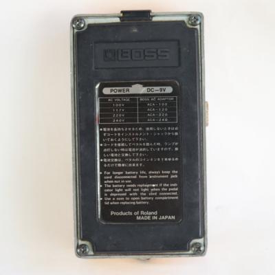 【中古】 オーバードライブ エフェクター BOSS OD-1 Over Drive Silver Screw 銀ネジ ギターエフェクター 裏面画像