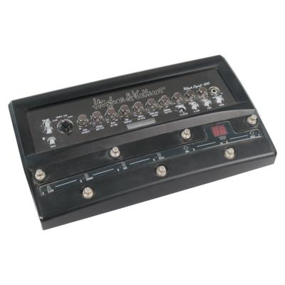 【中古】 Hughes＆Kettner BLACK SPIRIT 200 Floor フロア型 小型ギターアンプ アンプヘッド 本体画像 斜め