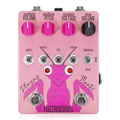 Fuzzrocious Pedals ファズロシャスペダルズ Playing Mantis オーバードライブ ディストーション ギターエフェクター