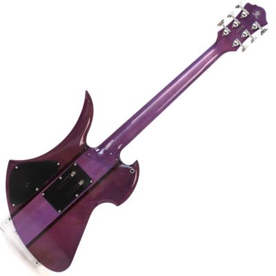 B.C.Rich Mockingbird モッキンバード Legacy ST with Floyd Rose Transparent Purple エレキギター ボディバック