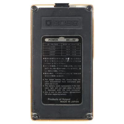 【中古】 オートワウ エフェクター BOSS TW-1 Touch Wah 銀ネジ ギターエフェクター 本体画像 裏