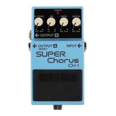 【中古】スーパーコーラス エフェクター BOSS CH-1 Super Chorus ギターエフェクター コーラス 正面