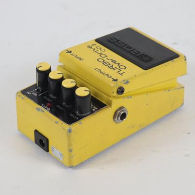 【中古】ターボオーバードライブ エフェクター BOSS OD-2 TURBO OverDrive Made in Japan ボス ギターエフェクター 全体