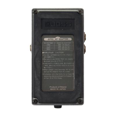 【中古】 リバーブ エフェクター BOSS RV-2 Digital Reverb  ギターエフェクター 裏面