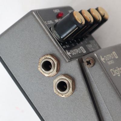 【中古】 リバーブ エフェクター BOSS RV-2 Digital Reverb  ギターエフェクター 側面