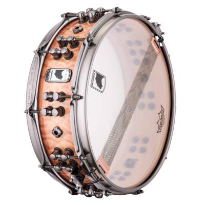 MAPEX メイペックス BPDLMH4460LPW Russ Miller SNARE DRUM The Versatus 14 x 4.625 PEACH BURL BURST スネアドラム サブ画像3