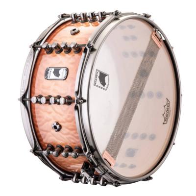 MAPEX メイペックス BPDLMH4650LPW Russ Miller SNARE DRUM The Versatus 14 x 6.5 PEACH BURL BURST スネアドラム サブ画像3