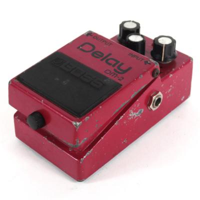 【中古】 アナログディレイ エフェクター BOSS DM-2 Delay 後期モデル ギターエフェクター input側