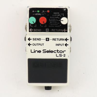 【中古】 ラインセレクター エフェクター BOSS LS-2 Line Selector ギター ベースエフェクター 正面