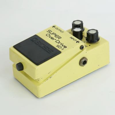 【中古】 スーパーオーバードライブ エフェクター BOSS SD-1 Super Over Drive Japan ギターエフェクター 側面画像