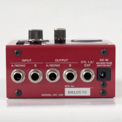 【中古】 BOSS RC-10R Rhythm Loop Station ルーパー ギターエフェクター 背面