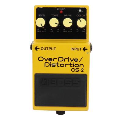 【中古】オーバードライブ ディストーション エフェクター BOSS OS-2 OverDrive Distortion ギターエフェクター