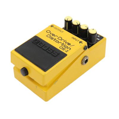 【中古】オーバードライブ ディストーション エフェクター BOSS OS-2 OverDrive Distortion ギターエフェクター 全体