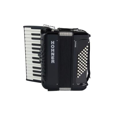 HOHNER ホーナー BRAVO II 48 Black クロマチックアコーディオン ブラック サブ画像1