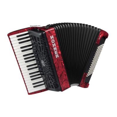 HOHNER ホーナー BRAVO III 96 Red クロマチックアコーディオン レッド