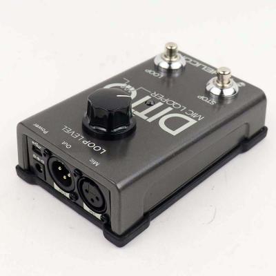 【中古】 ルーパー ボーカル用エフェクター TC-HELICON Ditto Mic Looper TCヘリコン 全体