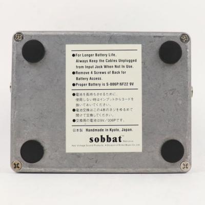 【中古】 sobbat Drive Breaker DB-BASS ベース用オーバードライブ エフェクター 背面