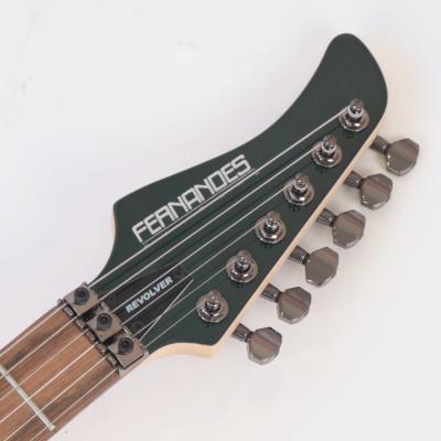 FERNANDES フェルナンデス FR X EXPORT Dark Army Green エレキギター ヘッド画像