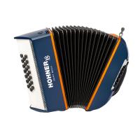 HOHNER ホーナー HOHNER XS Buttons Dark Blue/Orange クロマチック ボタンキー アコーディオン