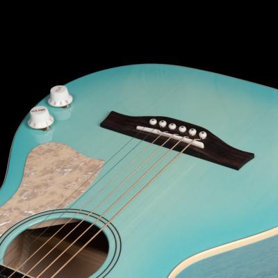 Godin ゴダン Rialto Laguna Blue HG Q-Discrete Ltd エレクトリックアコースティックギター ブリッジ