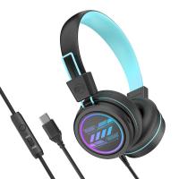 MEE audio ミーオーディオ HP-KJ55U-BK KidJamz KJ55U ブラック 子供用 有線ヘッドホン キッズヘッドフォン