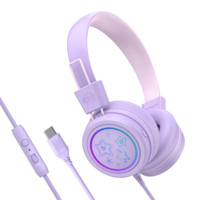 MEE audio ミーオーディオ HP-KJ55U-LV KidJamz KJ55U ラベンダー 子供用 有線ヘッドホン キッズヘッドフォン