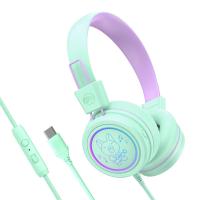 MEE audio ミーオーディオ HP-KJ55U-MT KidJamz KJ55U ミント 子供用 有線ヘッドホン キッズヘッドフォン