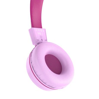 MEE audio ミーオーディオ HP-KJ55U-PK KidJamz KJ55U ピンク 子供用 有線ヘッドホン キッズヘッドフォン イヤーパッド