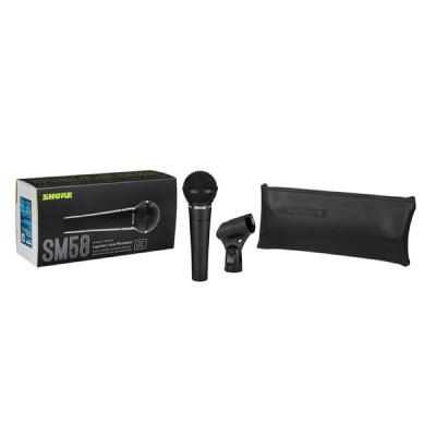 マイク シュアー SHURE SM58-BLK ボーカル用ダイナミックマイク 限定カラー ブラック ゴッパ ごっぱ SM58 アクセサリー画像