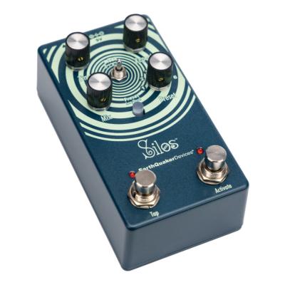 EarthQuaker Devices アースクエイカーデバイセス EQD Silos サイロス マルチジェネレーションディレイ ギターエフェクター 左斜めアングル画像