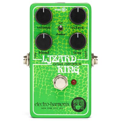 ベースエフェクター ELECTRO-HARMONIX エレクトロハーモニクス LIZARD KING オクターブファズ BASS OCTAVE ＆ FUZZ